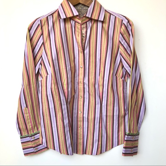 Robert Graham Tops - Robert Graham Multicolored Button Down
